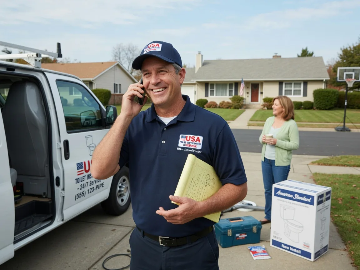 Toilet Installation Port Wing, WI FAQs